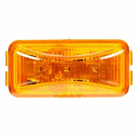 TRUCK-LITE Signal-Stat, Led, Yellow Rectangular, 3 Diode, Marker Clearance Light, P2, Pl-10, 12V 1560A